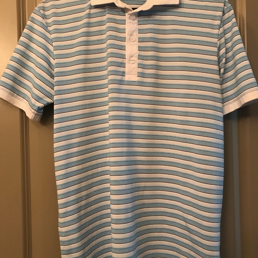 Ping Stripped Golf Polo Men's Small
